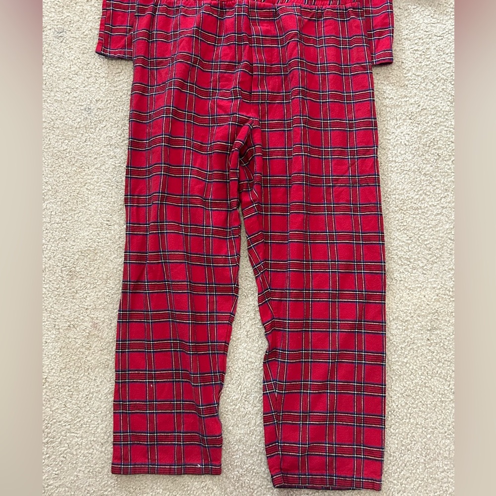 Lee Valley Ireland Cotton Plaid XXL Pajama Set - Picture 2 of 9